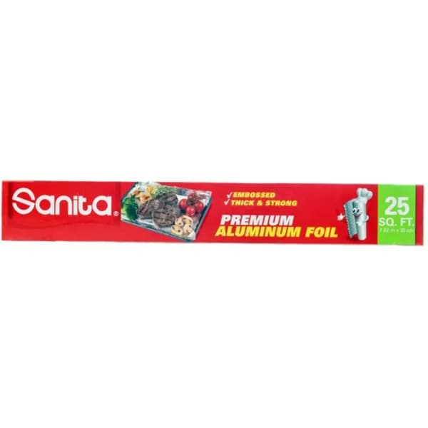 Sanita Aluminium Foil 25sqft