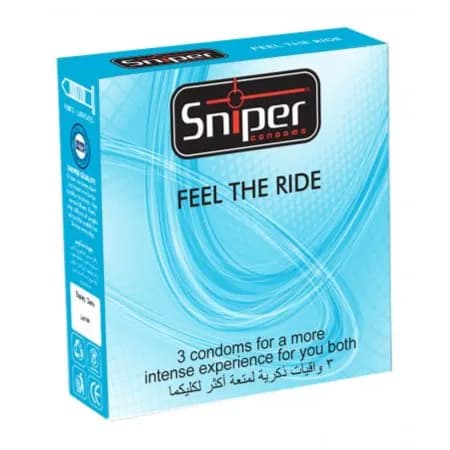 SNIPER CONDOM FEEL THE RIDE 3'S