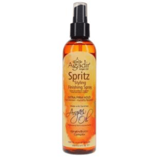 Agadir Spirtz Styling Finishing spray extra firm hold with argan oil & keratin complex 236.6ml