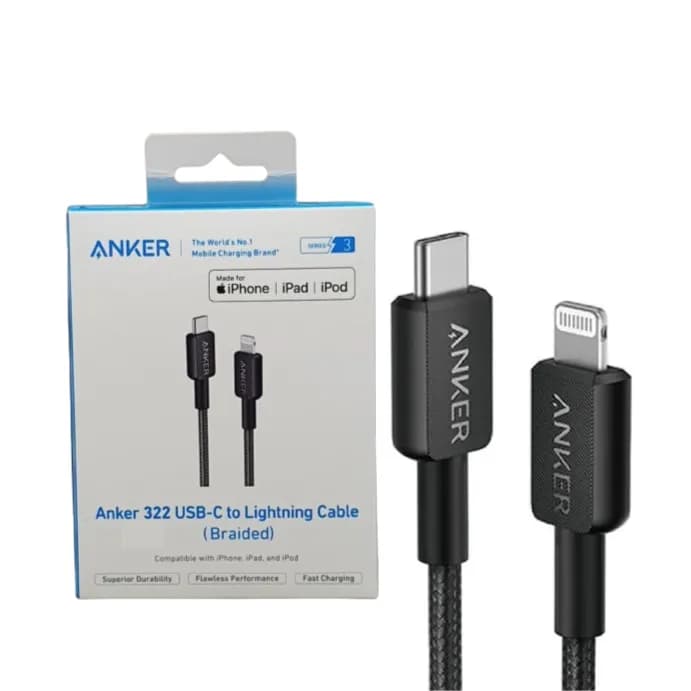 Anker C To Lightning Cable 1.8M A81B6H11