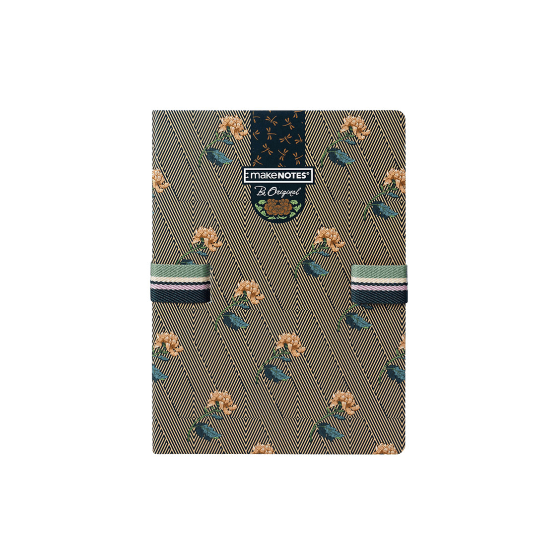 Brown Cover With Ribbons - Make Notes Notebook