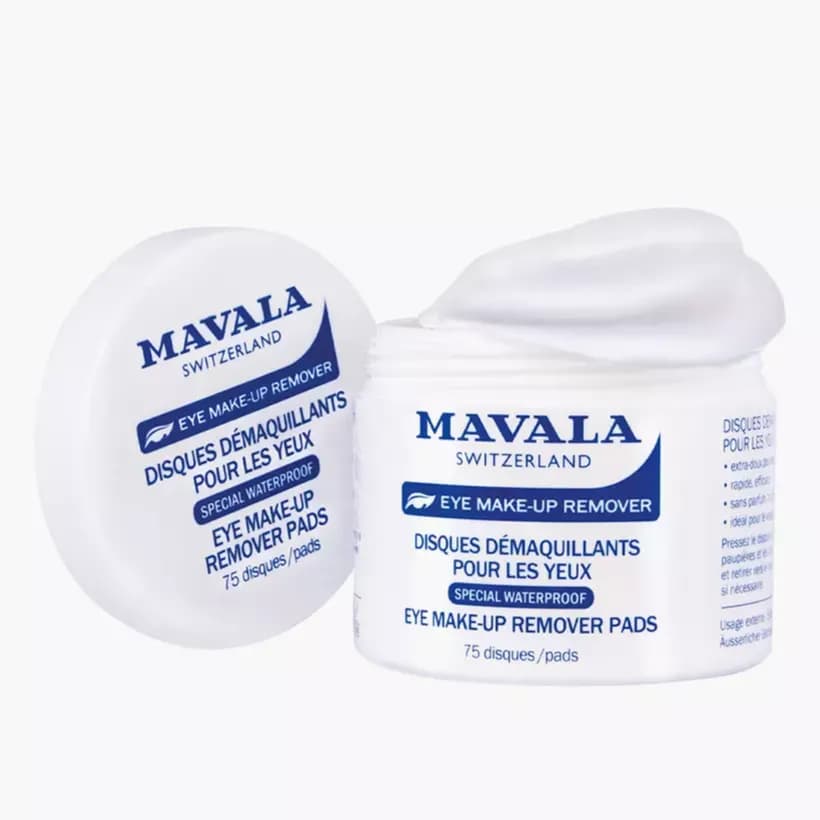 MAVALA EYE MAKE-UP REMOVER PADS 75'S