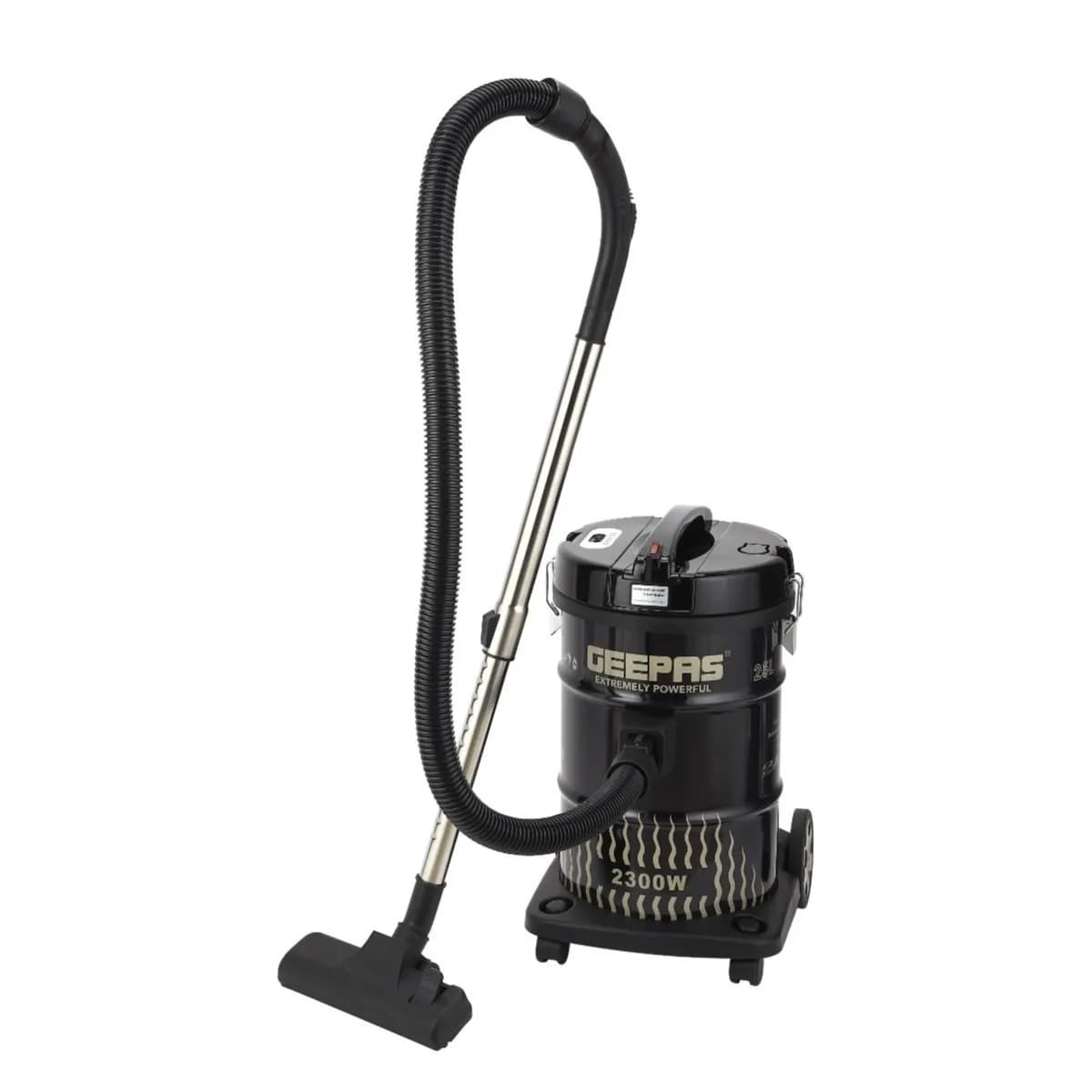 Geepas 25Ltr Drum Vacuum Cleaner 2300W Gvc2592N