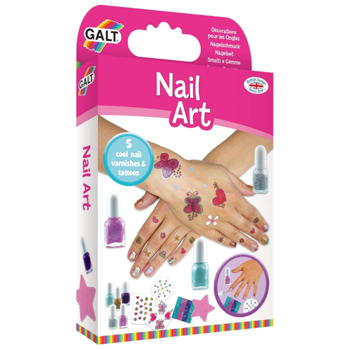 Galt Nail Art Makeup Set For Girls - MSFS81