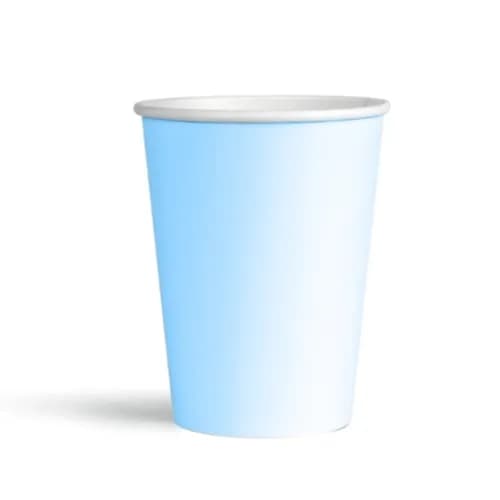 Pastel Blue Cups 8 Pcs