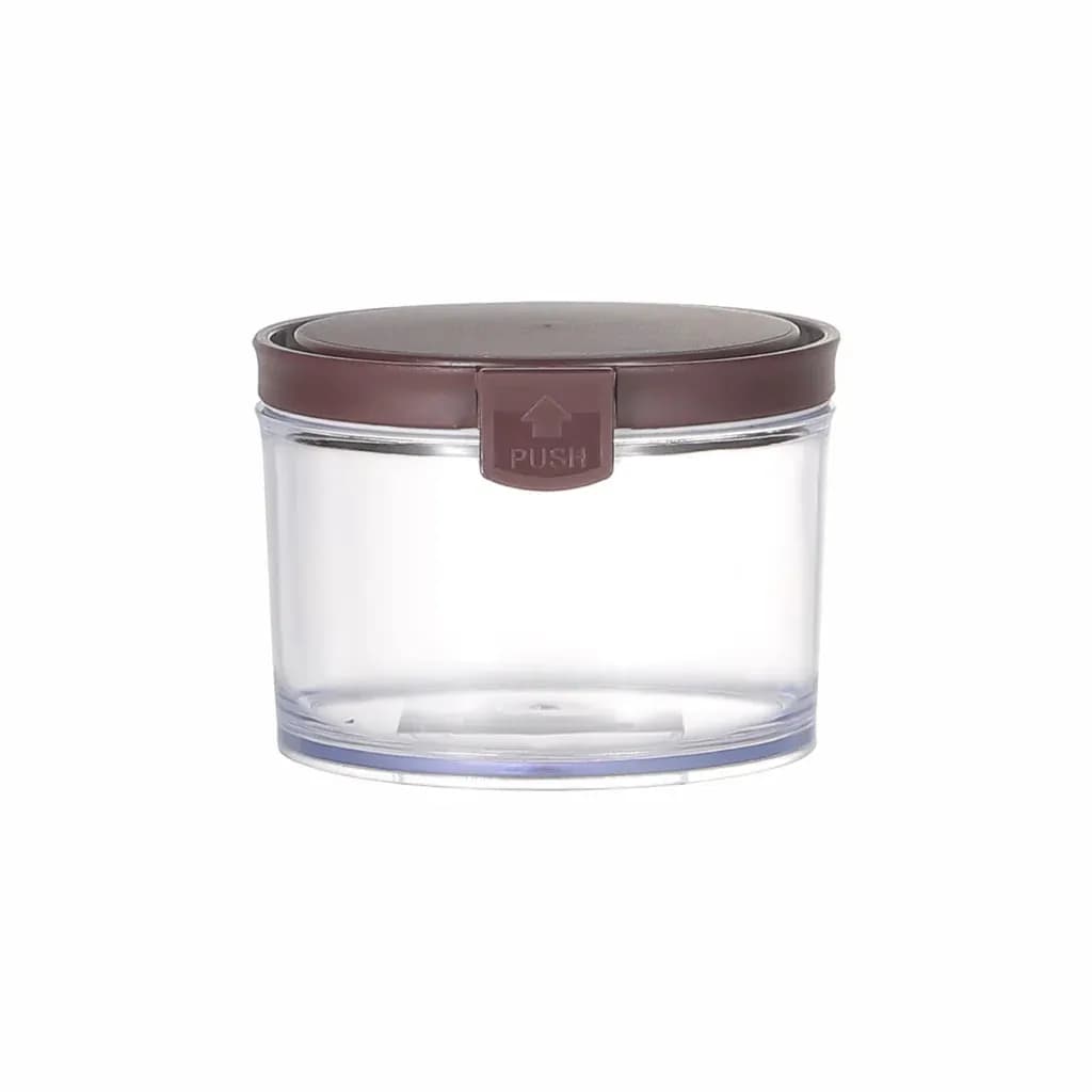 Vague Plastic Round Food Container 500ml