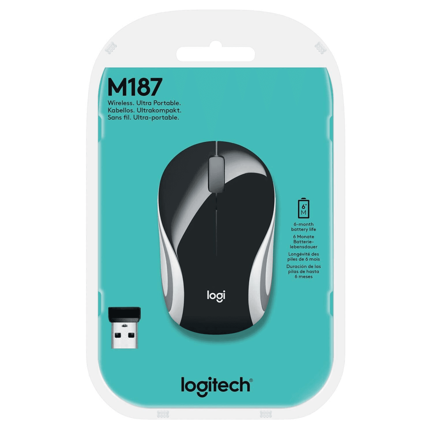 WIRELESS ULTRA PORTABLE MOUSE [ M187 ]
