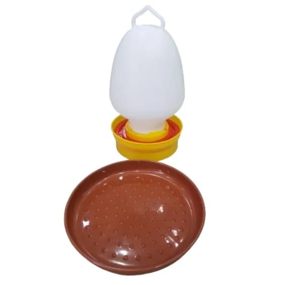 Little Giant Deep Base Poultry Waterer 8L Chick Feeder Tray medium