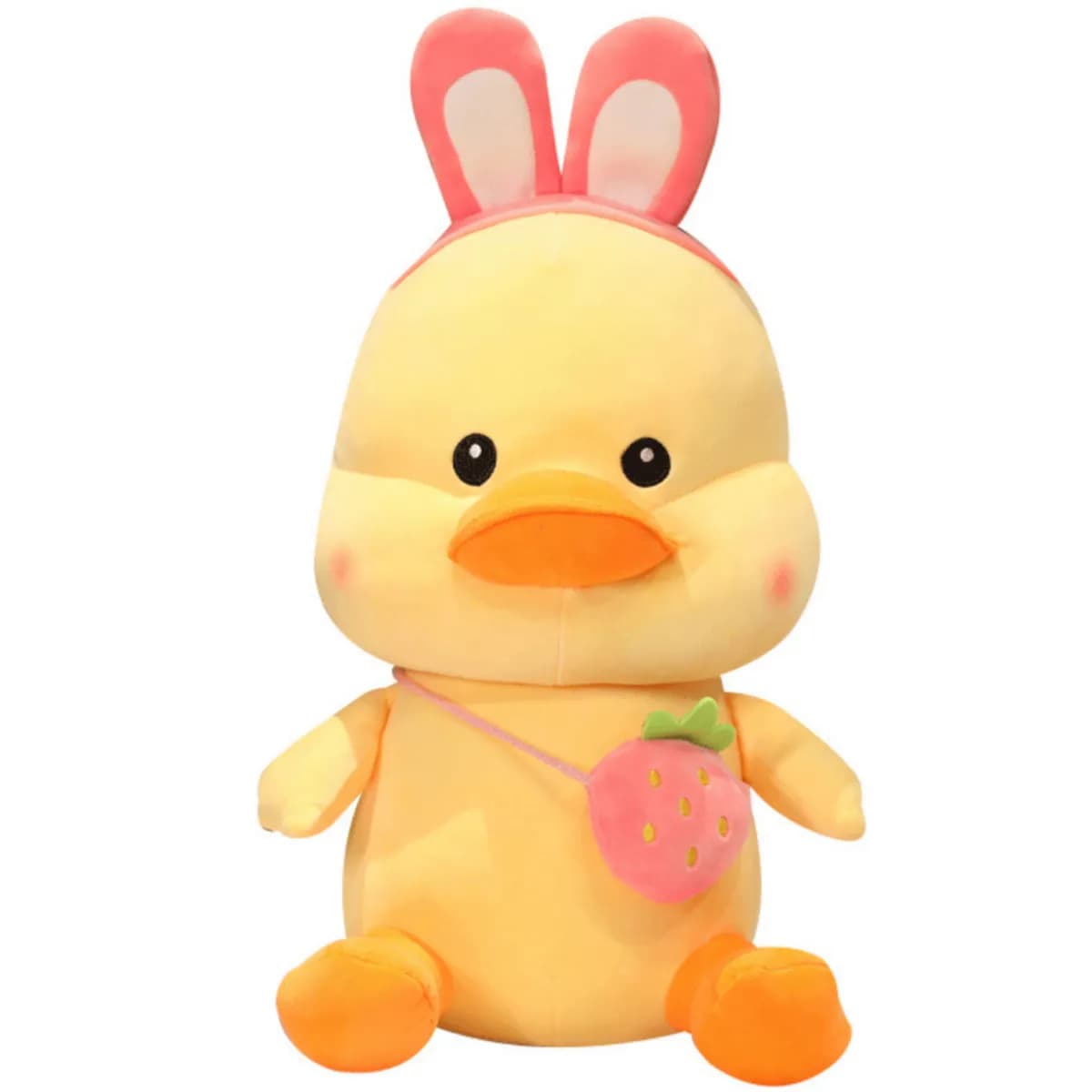 Cuddles Marshmallow Duck Plush Doll Toy For Kids - DLFS115
