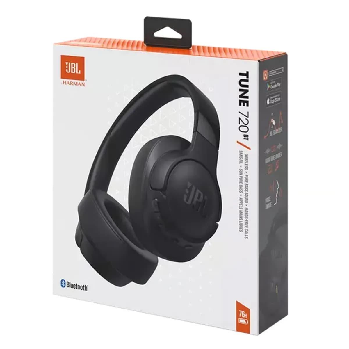 Bluetooth Headset - Jbl Tune 720 Black