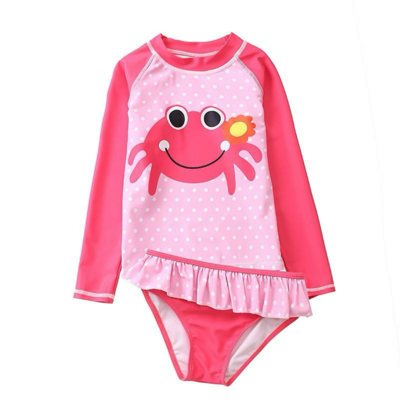 Crab Two Pieces Swimwear 7-8Year