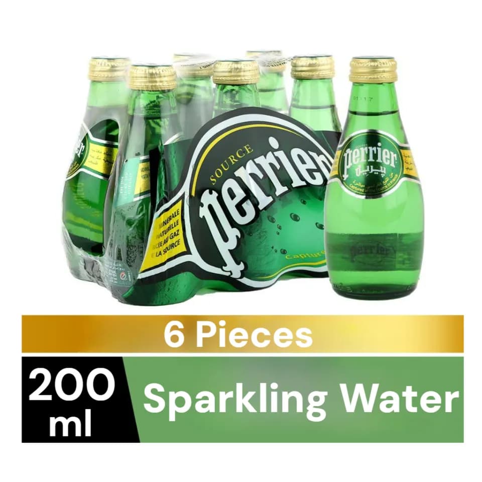 Perrier Water Sparkling Water 200 Ml*6