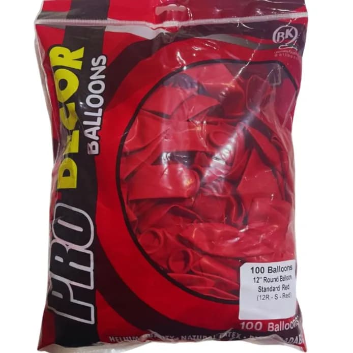 Standard Red 100 Pcs Per Pack