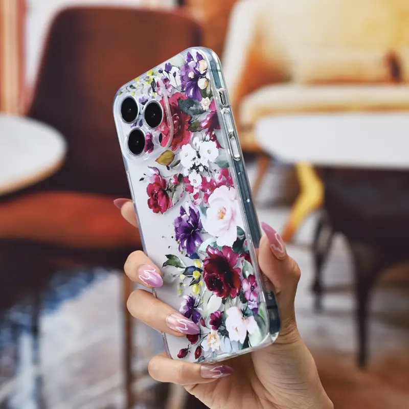 Flowers Pattern Design Case IPhone14 Pro Max