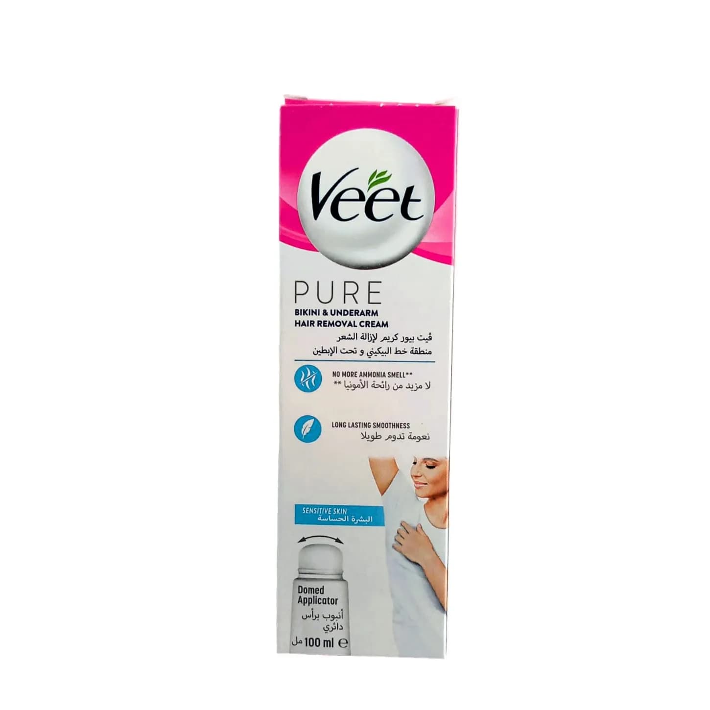 veet pure bikni and under arm hair removal cream 100 ml