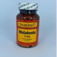 sentinel melatonin 3 mg 50 cap