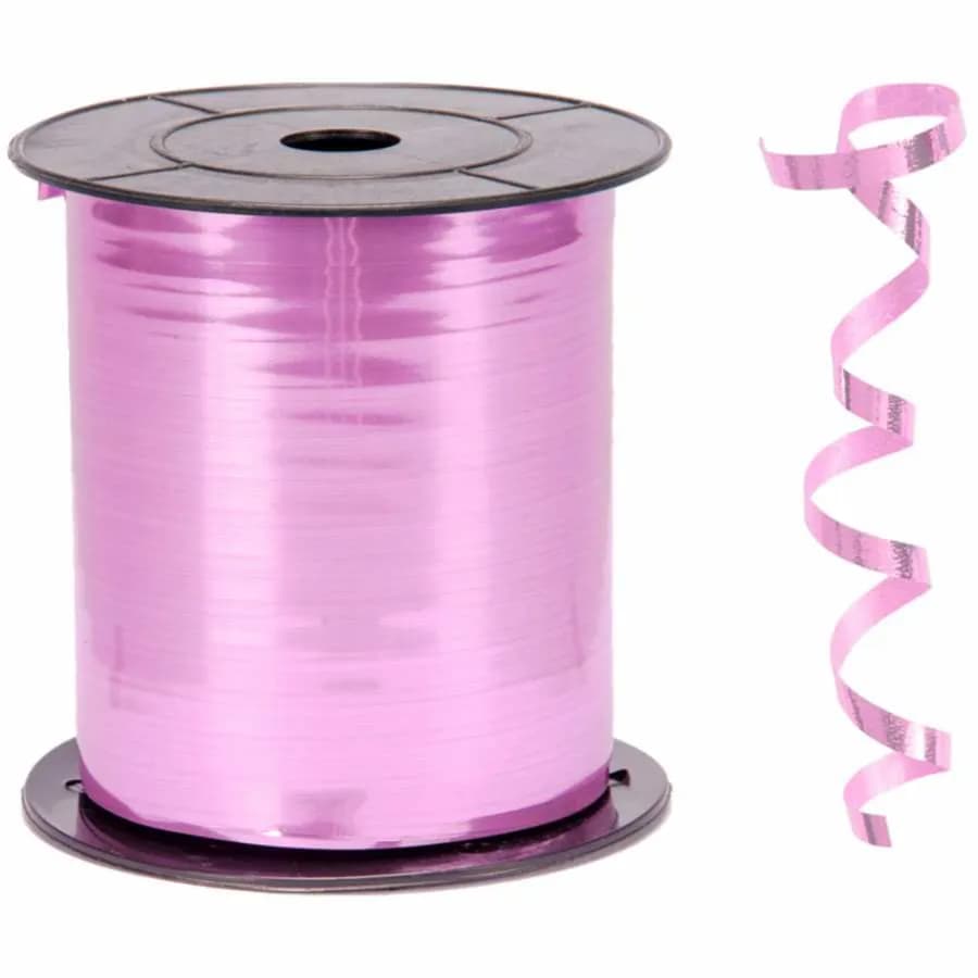 Metallic Pink Ribbon Roll