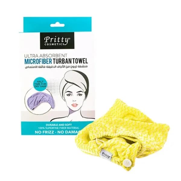 Pritty Ultra Absorbent Microfiber turban Towel