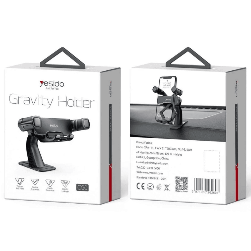 Yesido C90 Car Mobile Gravity Holder