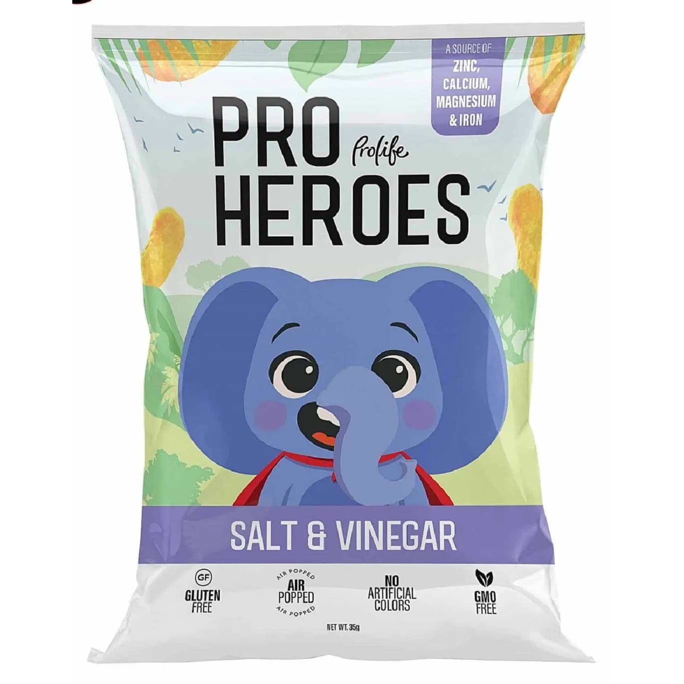 Prolife Pro-heroes Protein Puffs Salt & Venegar 35g