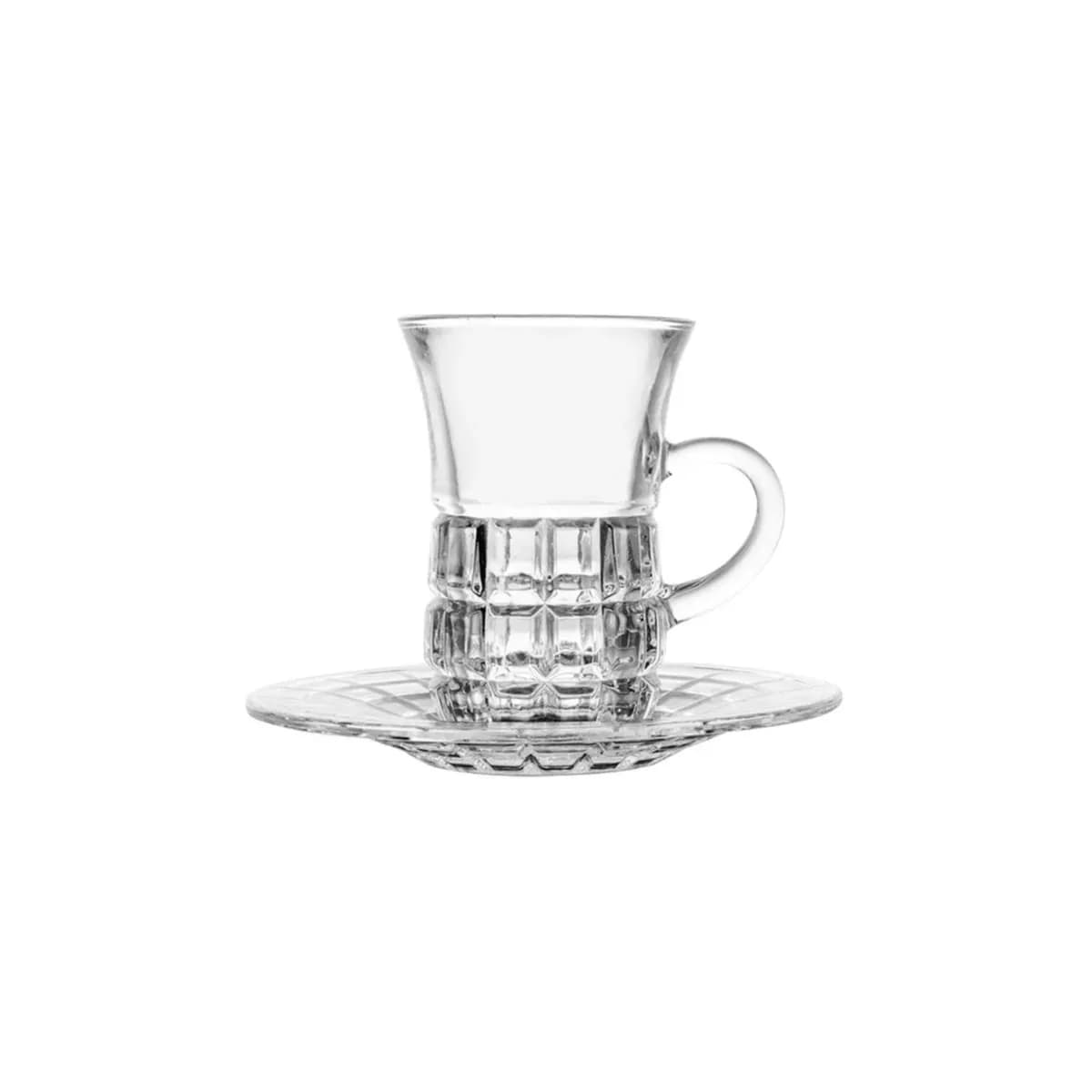 Vague 12 Piece tea cups and saucers set-1