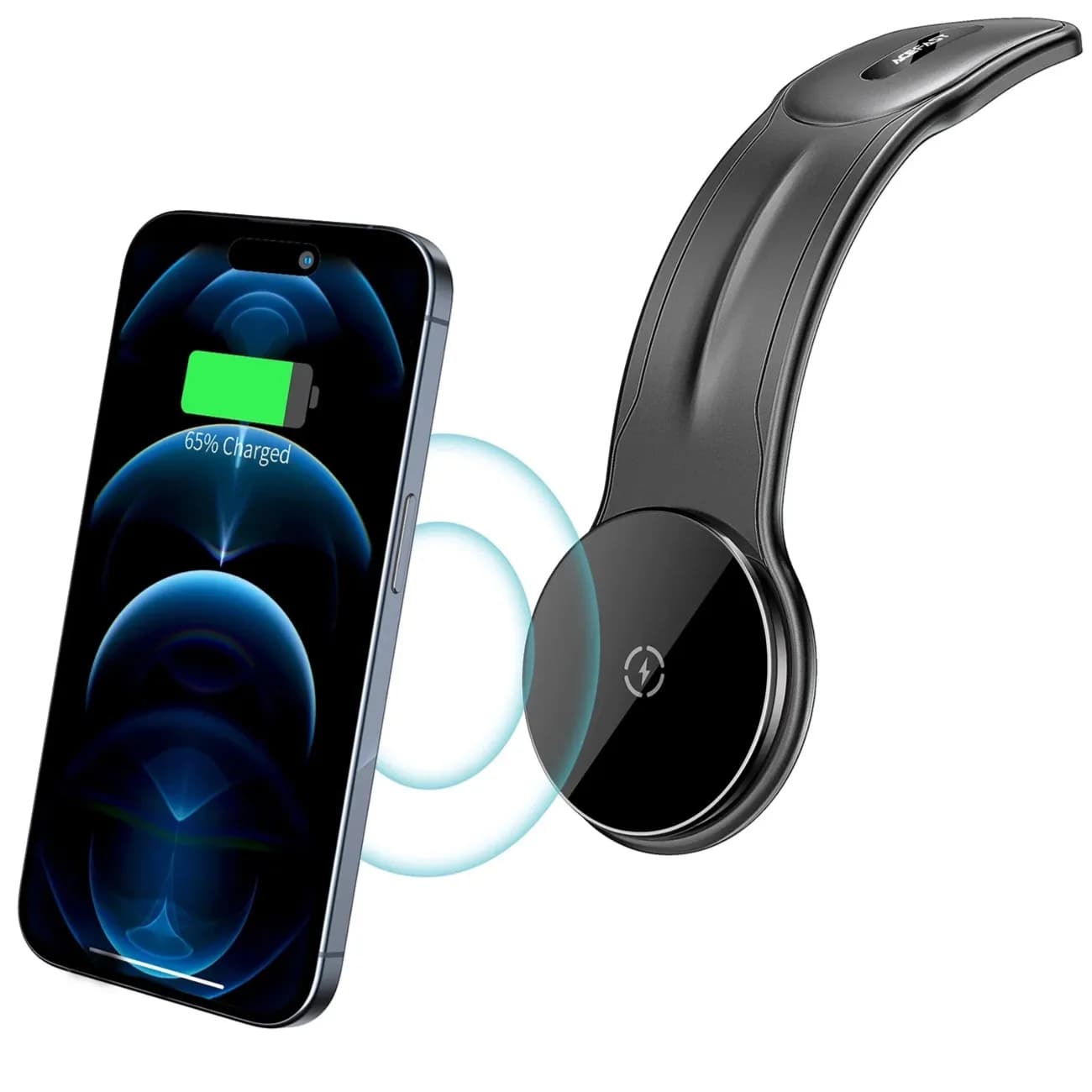 Phone Holder with Wireless Charger 15w for Car-Acefast D21