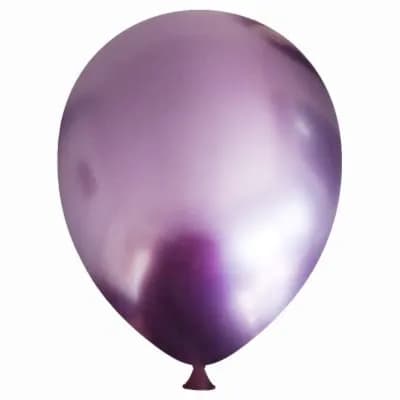 Chrome Violet 12 Inch Helium Filled Balloon