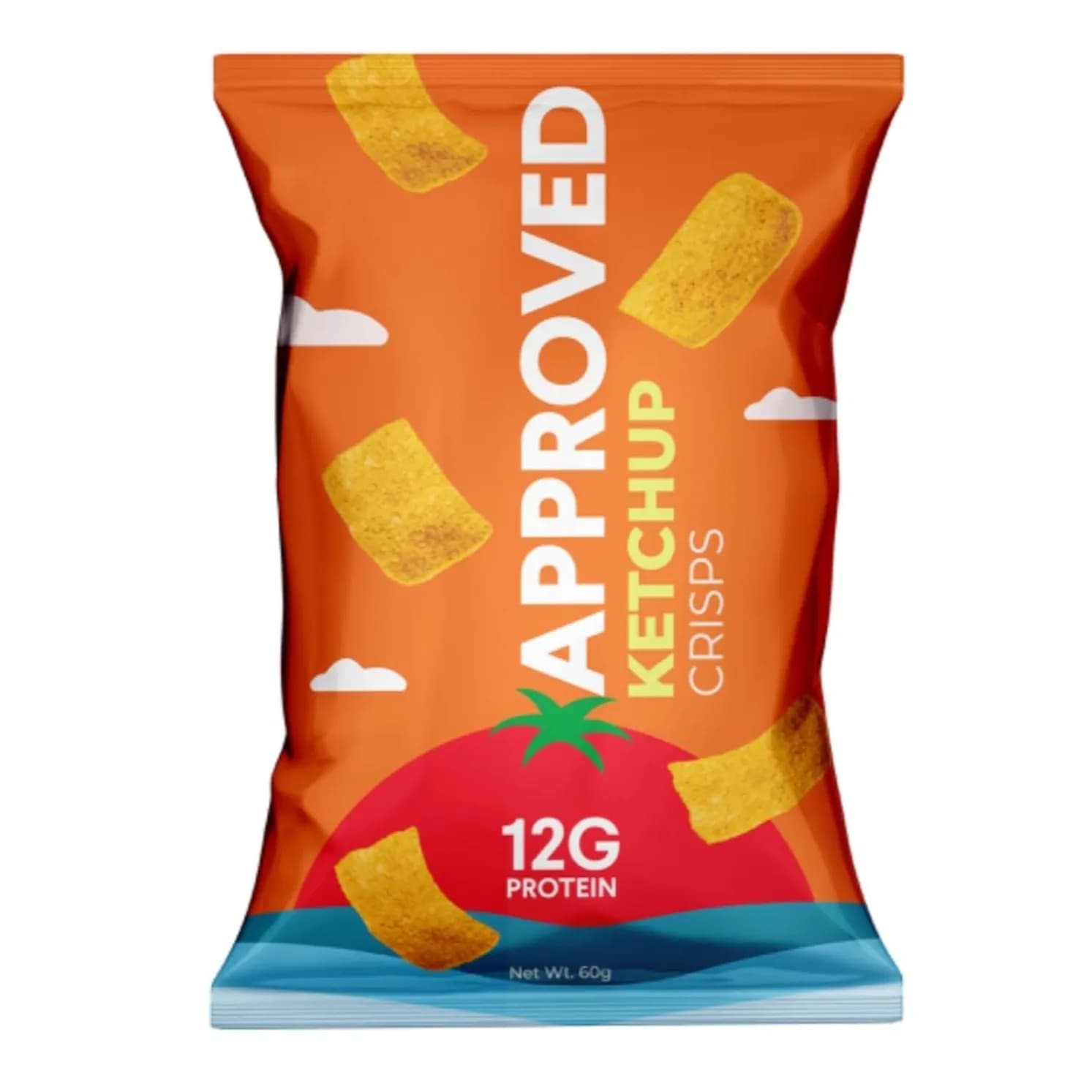 Approved Life Pea Protein Puffs Ketchup Flavor 60g