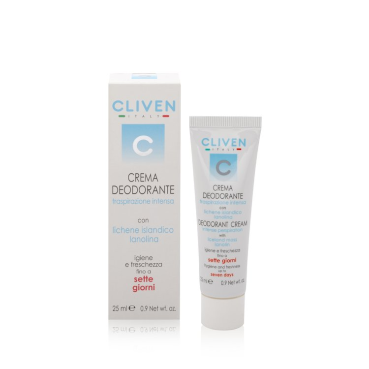 Cliven 7 Days Deodorant Cream for Intense Perspiration 25 ml