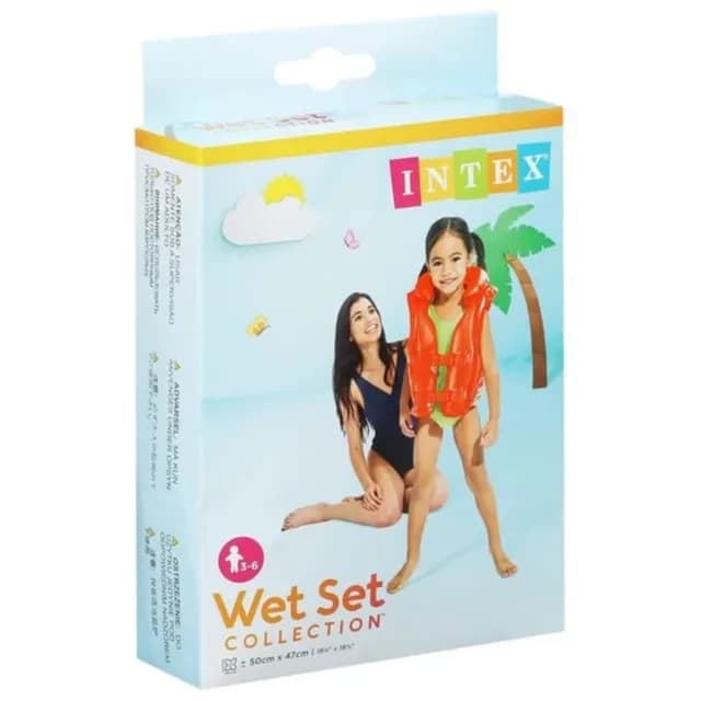 Intex Swim Jacket Box 50x47cm 3-6years 58671eu