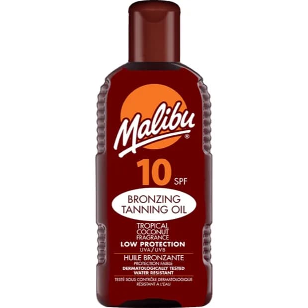 Malibu SPF 10 Bronzing Tanning Oil 200ml