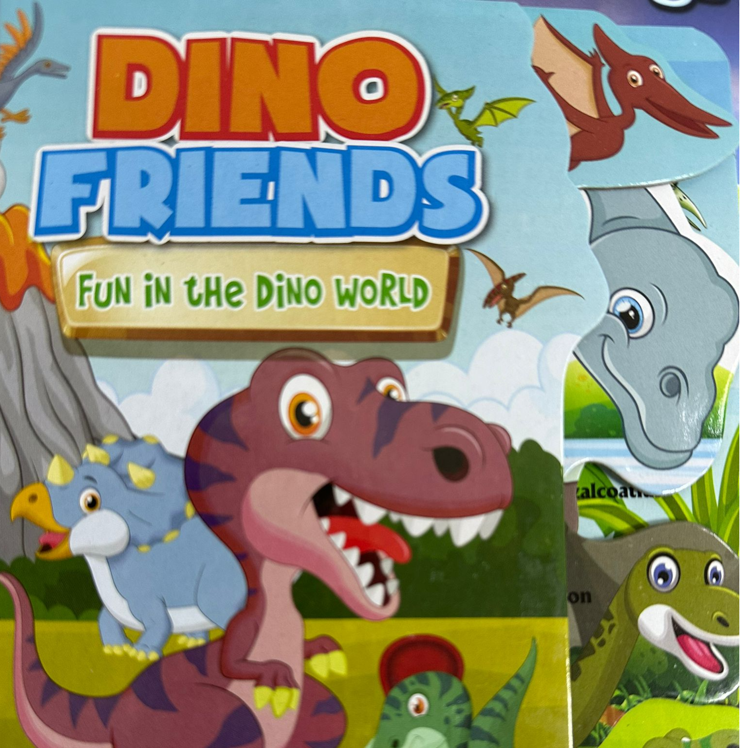 DINO FRIENDS - AN AMAZING BOARD BOOK