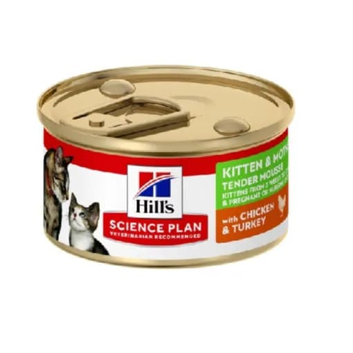 Hill’S Science Plan Kitten & Mother Mousse With Chicken & Turkey 85G