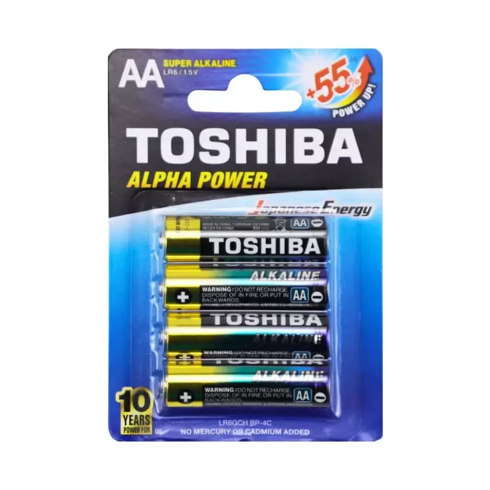 Toshiba AA Super Alkaline Lr6/1.5V Battery