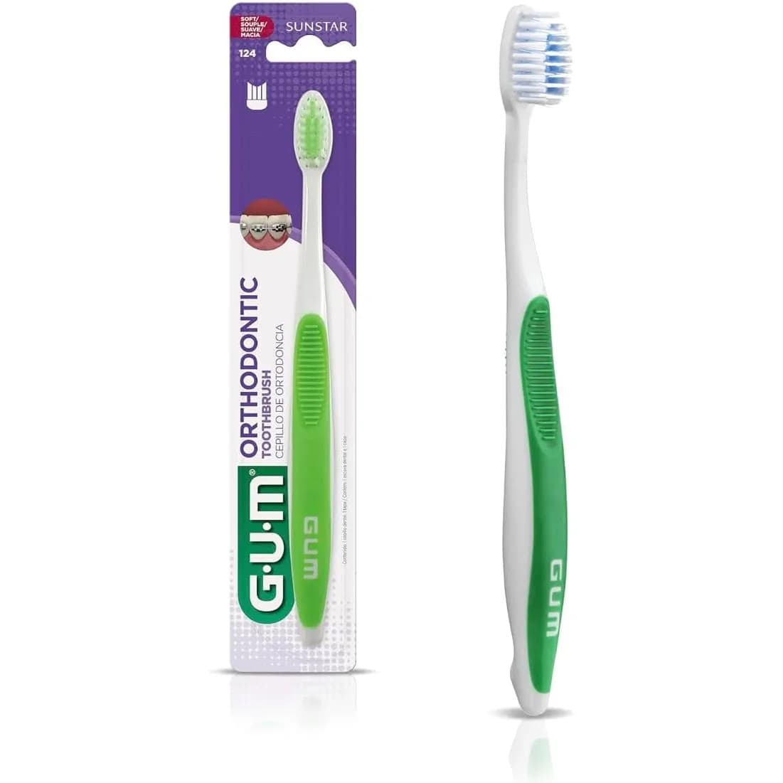 Gum Ortho Toothbrush (124)