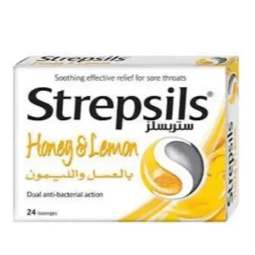 Strepsils Honey&Lemon 24Pcs