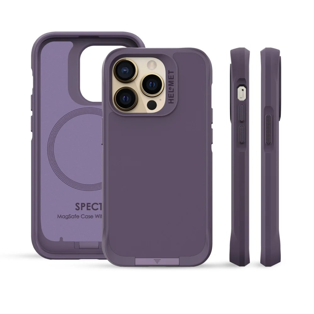 HELMET - Spect Magsafe Case I Phone 14 Pro Max (61200/4) (Deep Purple)