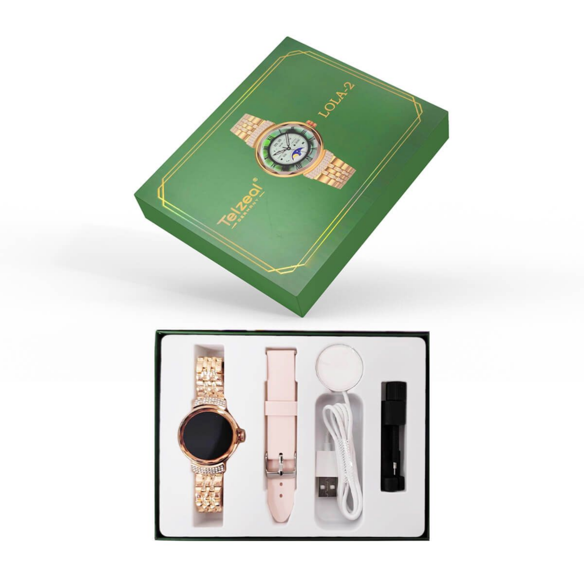 TELZEAL SMART WATCH GOLD LOLA-2