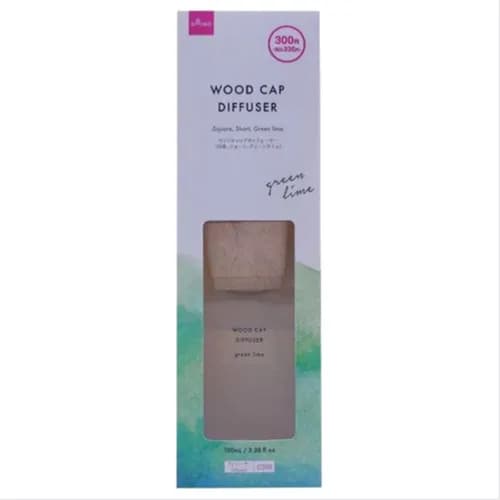 Wood Cap Diffuser Green Lime 100ml