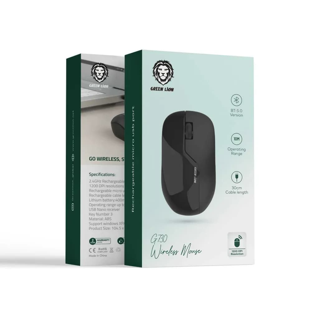 Green Lion G730 Elevate Your Computing with this Wireless Mouse