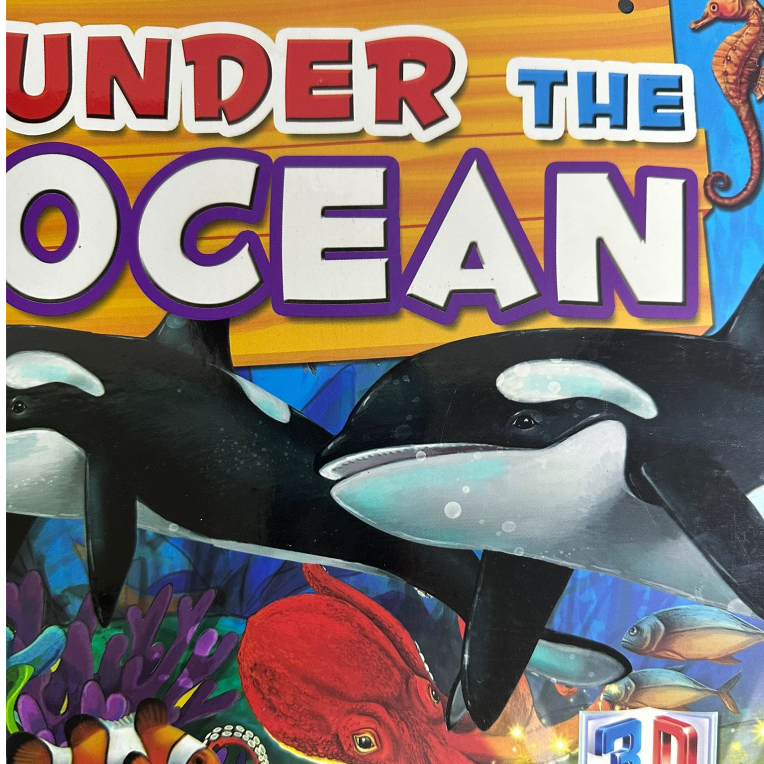 UNDER THE OCEAN - 3D CAROUSEL BOOK