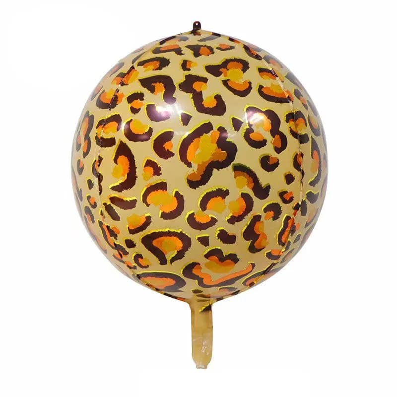 Tiger Print Foil Balloon 22 inch