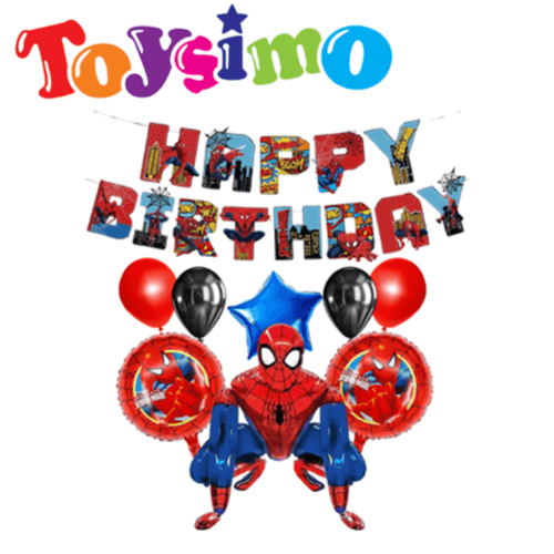 HBD SPIDERMAN BALLOON