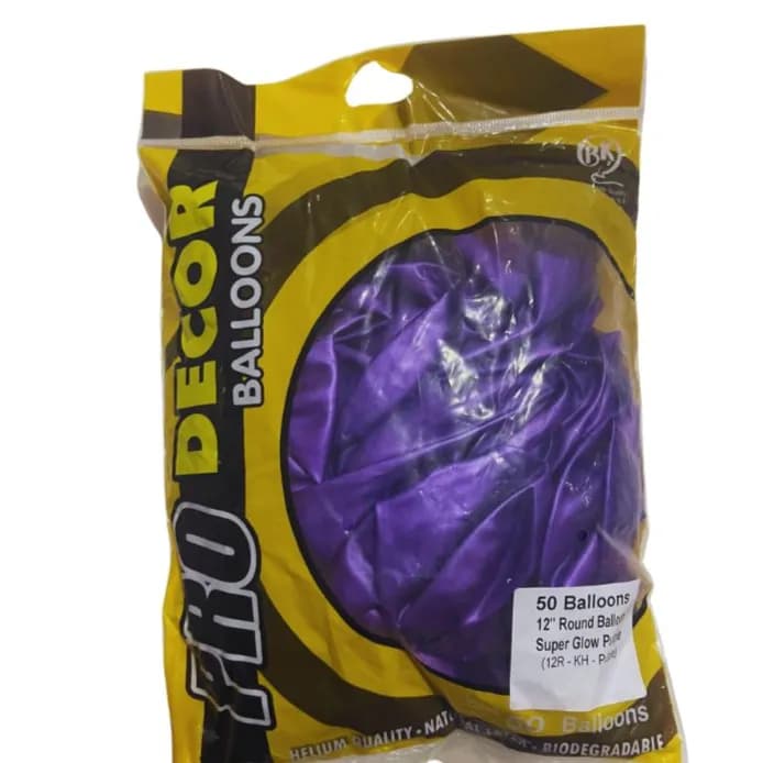 Chrome Violet Balloon 50 Pcs Per Pack