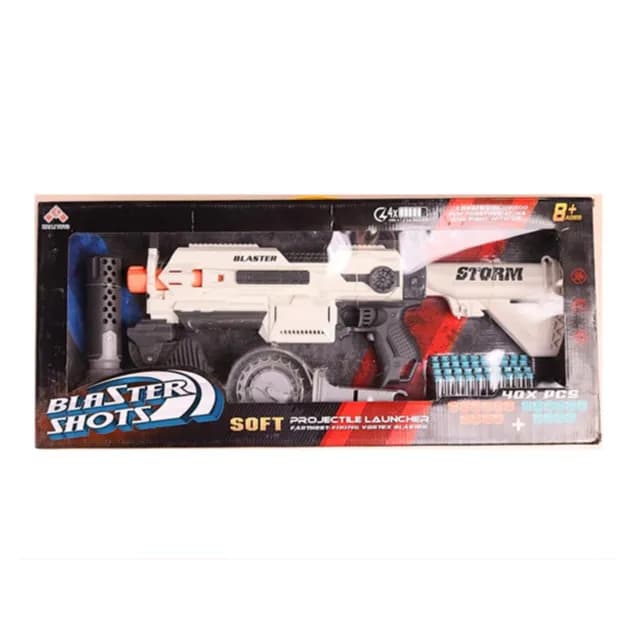 blaster shots soft projectile launcher 40x pcs no.SB557