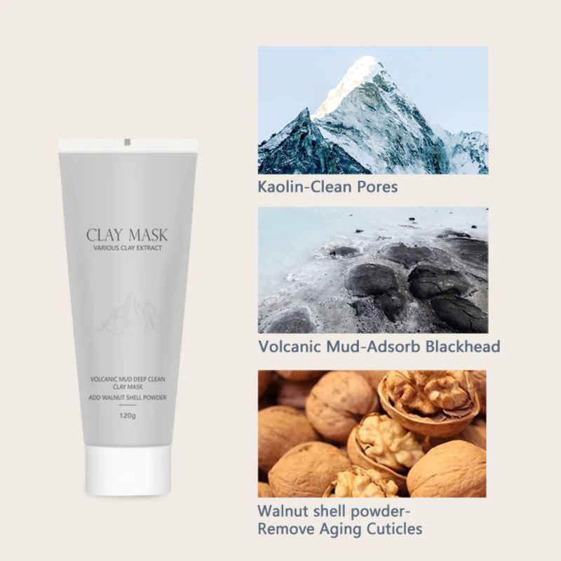 KOEC VOLCANIC MUD DEEP CLEAN CLAY MASK