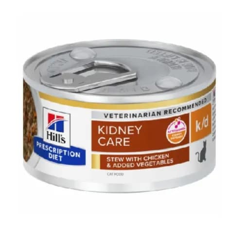 Hill’S Prescription Diet K/D Kidney Care Feline With Stew With Chicken & Added Vegetables 82G