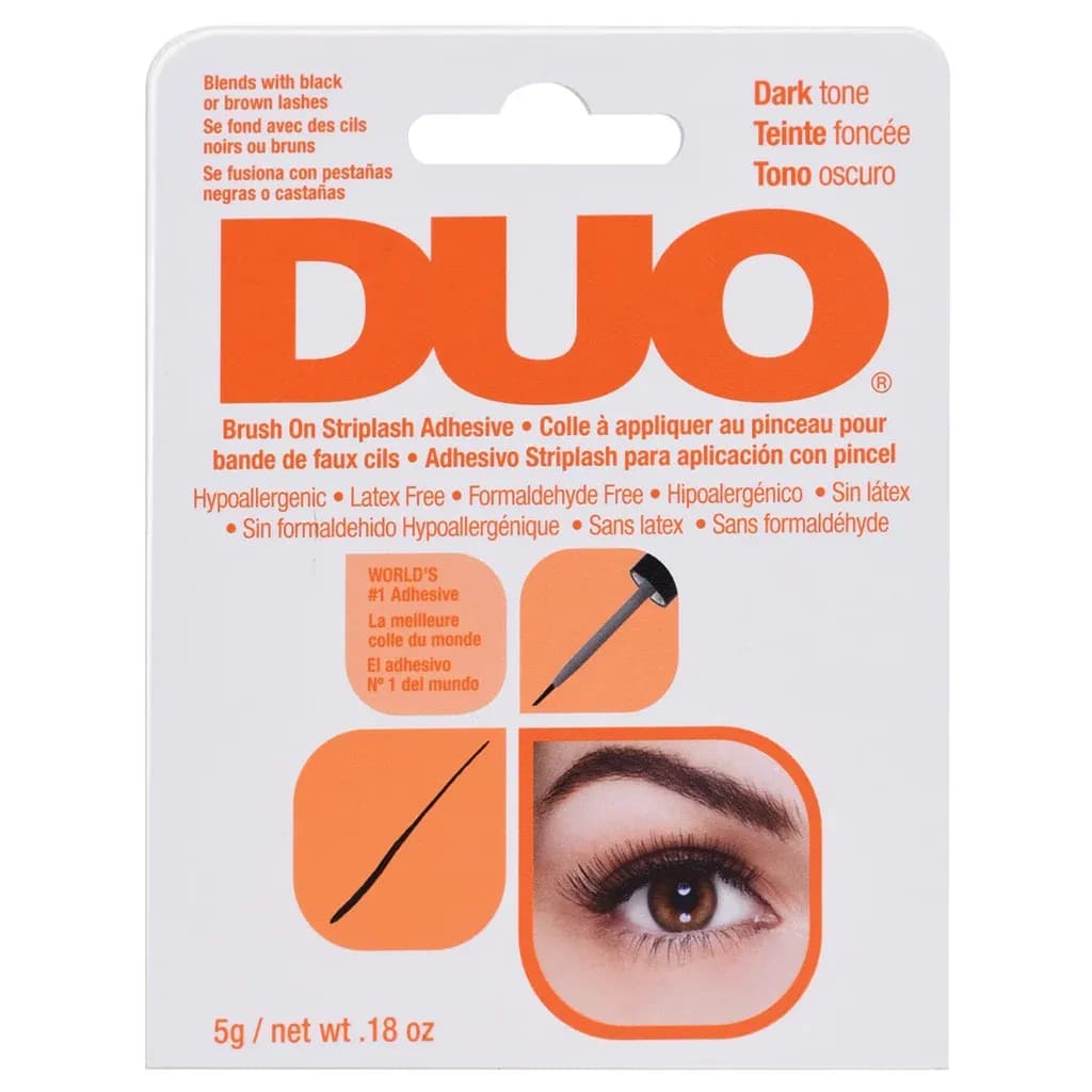 DUO Brush Striplash Adhesive Dark-Tone