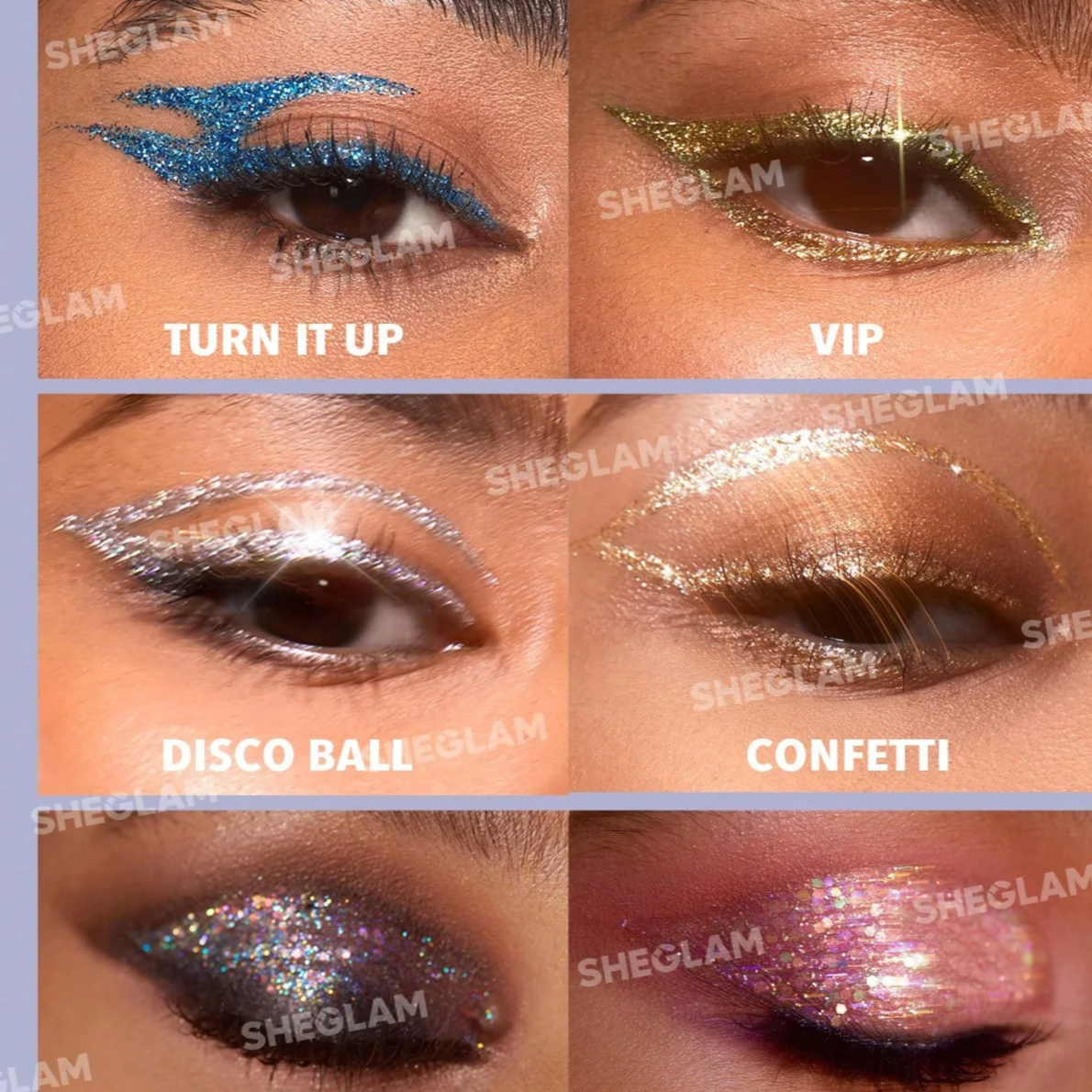 SHEGLAM INSTA PARTY GLITTER LINER - DISCO BALL