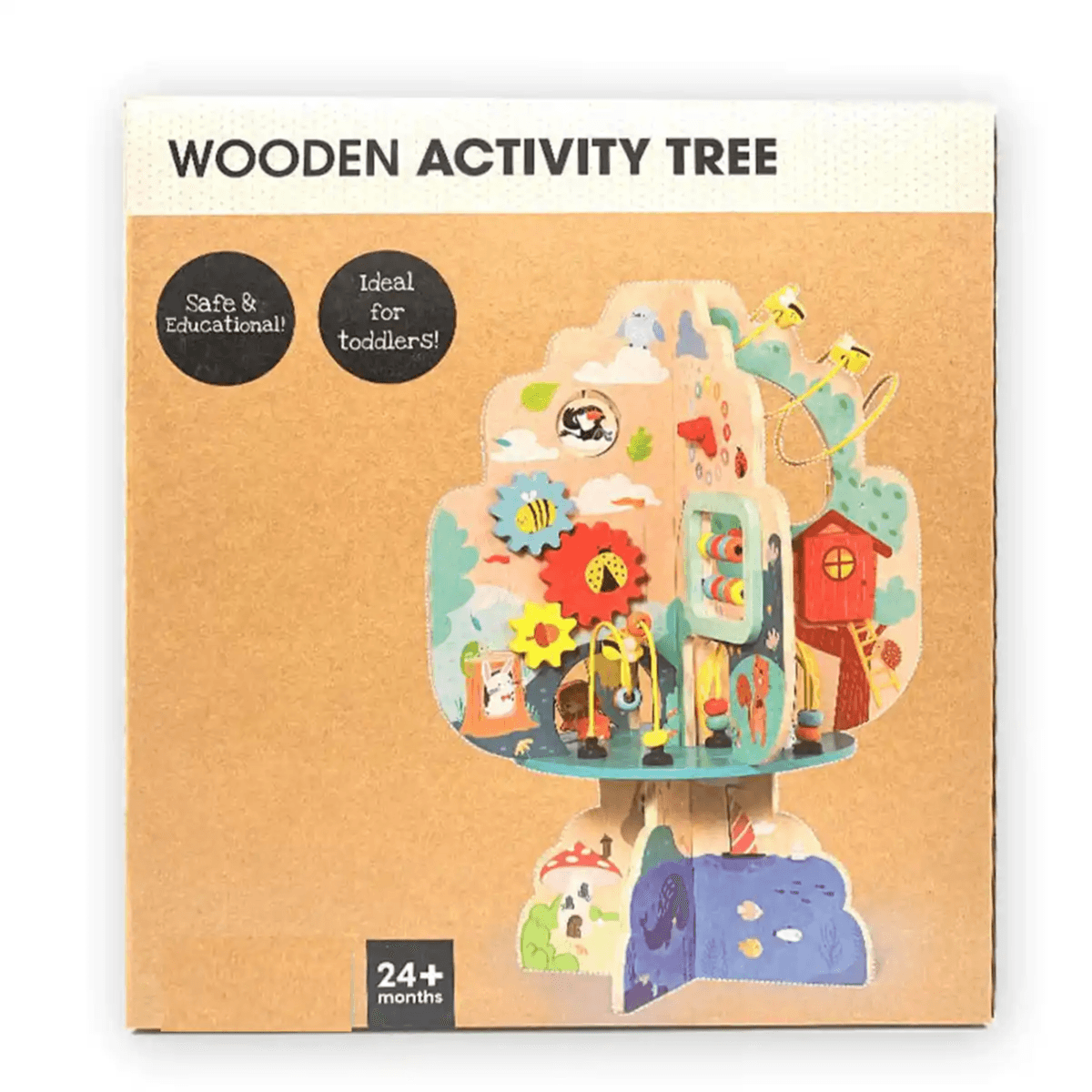 Wooden Activity Tree 2-4Yrs
